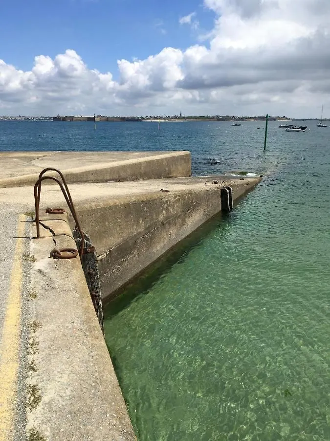 Lovely ! T2 Cocooning - Pieds Dans L'Eau - Vue Mer Larmor-Plage Apartment
